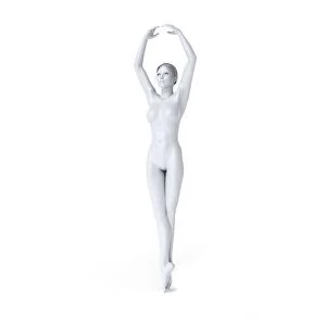 Ballet dancer, artwork F006 / 7281
