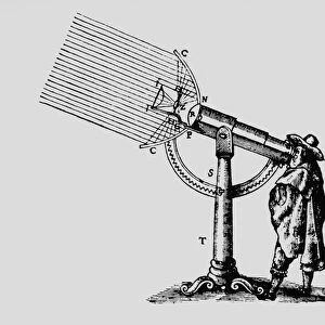 Descartes giant microscope, 1637