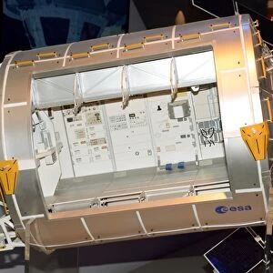 ISS Columbus laboratory, exhibit model C016 / 6378
