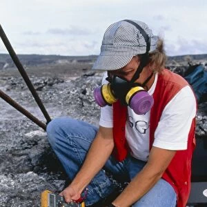 Kilauea volcano research, Hawaii