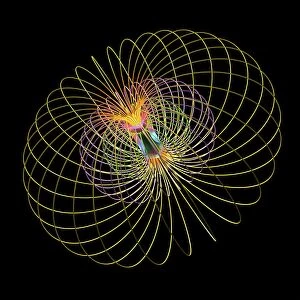 Magnetic field, artwork C016 / 9851