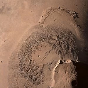 Olympus Mons and surroundings, Mars