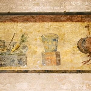 Roman fresco, Ostia Antica