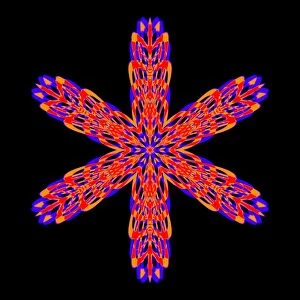 Snowflake pattern, artwork F008 / 3384