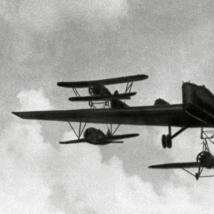 Soviet bomber with parasite fighters 1935