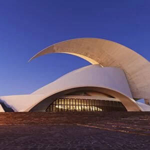 Auditorium by Santiago Calatrava, Santa Cruz, Tenerife, Canary Islands, Spain, Europe