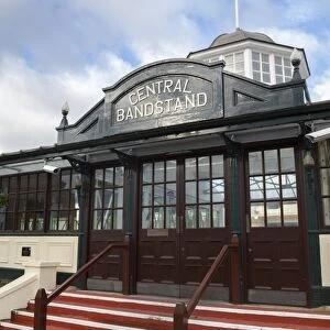 Central bandstand at Herne Bay, Kent, England, United Kingdom, Europe