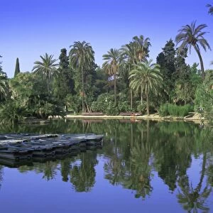 Ciutadella Park and boating lake