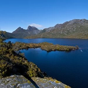 Dove Lake and Cradle Mountain, Cradle Mountain-Lake St. Clair National Park, UNESCO World Heritage Site, Tasmania, Australia, Pacific