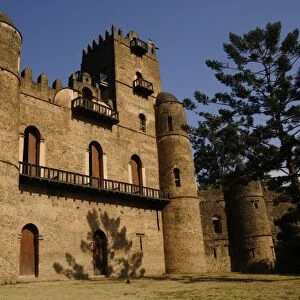 Fasilides Castle in Gondar, Ethiopia, Africa