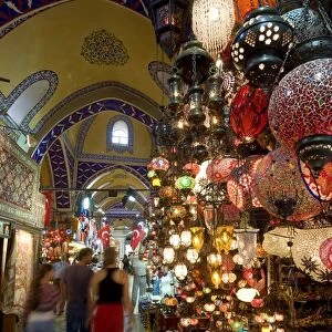 Grand Bazaar (Kapali Carsi), Istanbul, Turkey, Europe