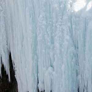 Ice climbing at Ice Park