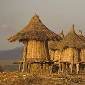 Kolcho village, Lower Omo Valley, Ethiopia, Africa