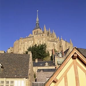 Mont Saint Michel (Mont-St. Michel), UNESCO World Heritage Site, Manche