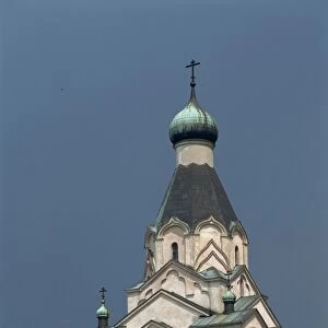 Newly built Orthodox church at Medzilaborce