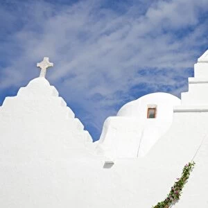 Paraportiani Church in Mykonos Town, Island of Mykonos, Cyclades, Greek Islands, Greece, Europe