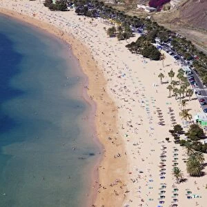 Playa de las Teresitas Beach, San Andres, Tenerife, Canary Islands, Spain, Atlantic