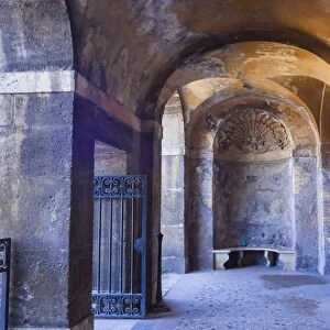 Rain Nymphaeum, Roman Forum, UNESCO World Heritage Site, Rome, Lazio, Italy, Europe