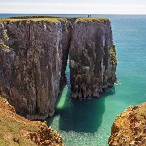 Stack Rocks, Castlemartin, Pembrokeshire Coast, Wales, United Kingdom, Europe