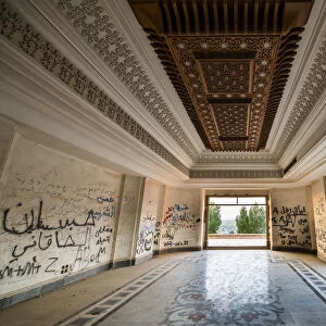 The summer palace of Saddam Hussein, Babylon, Iraq