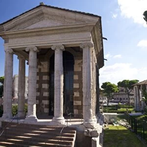 Temple of Portunus, Forum Boarium, 1st century BC, Rome, Lazio, Italy, Europe