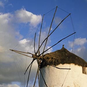 Typical windmill in Antiparos town