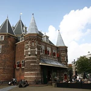 De Waag on Nieuwmarkt, Amsterdam, Holland, Europe