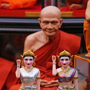 Souvenirs in Wat Ratchanatdaram Temple, Bangkok, Thailand