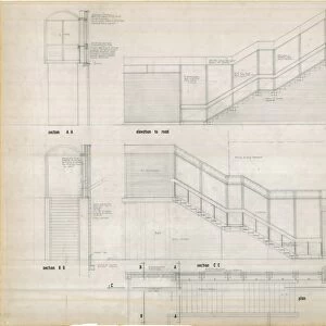 Selby Station Improvements - Details of Footbridge [1964]