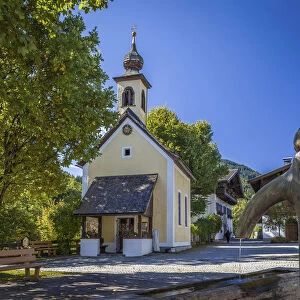 Chapel Knappenkapelle St. Anna in Leogang, Salzburger Land, Austria