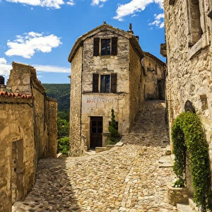Cobbled Street of Lacoste, Provence, France
