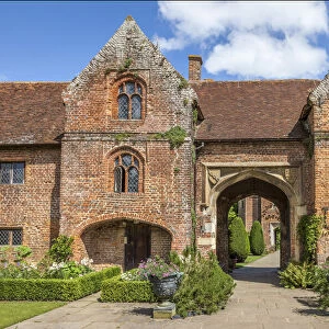 Entrance portal to Sissinghurst Castle Garden, Cranbrook, Kent, England
