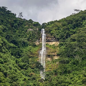 Juan Curi Waterfall near San Gil, Santander Department, Colombia