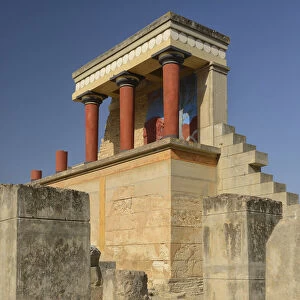 Knossos Palace, Heraklion, Crete, Greece, Europe