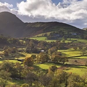 Newlands Chapel nestled in the beautiful Newlands Valley, Lake District, Cumbria, England