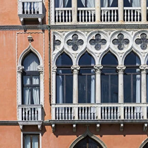 Palazzos along the Grand Canal, Venice, Italy
