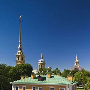 Russia, St. Petersburg, Petrograd, Peter and Paul Fortress, Saints Peter and Paul