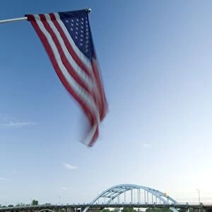USA, Alabama, Selma, Edmund Pettus Bridge, American Civil Rights Movement Landmark