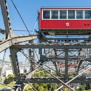 Vienna, Austria, Europe. The Giant Ferris Wheel