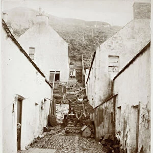View of Gardenstown village, Banff. Date: c1893