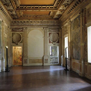 Italy, Lombardy, Sabbionetta, Room of Philemon & Bauci, Garden Palace