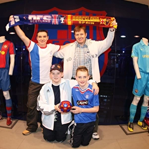 Rangers at Nou Camp: Training and Fan Encounters vs. FC Barcelona