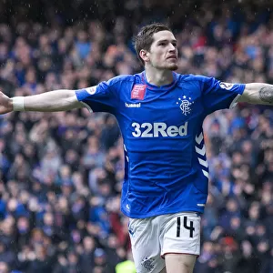 Rangers Ryan Kent Scores Breathtaking Goal Against Hearts at Ibrox (Scottish Cup)