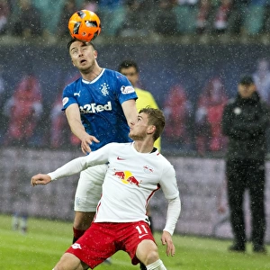 Wilson vs Werner: An Intense Battle at the Red Bull Arena - Rangers vs RB Leipzig