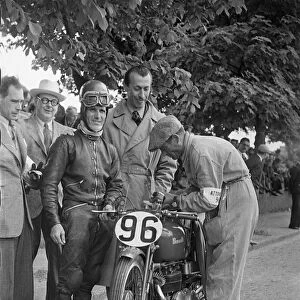 Dario Ambrosini (Benelli) 1950 Lightweight TT