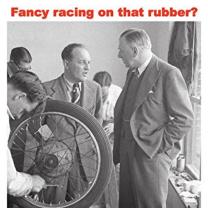 Fancy racing on that rubber?