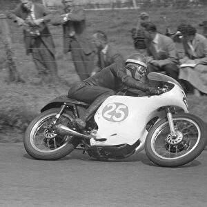 Mike Hailwood (AJS) at the 1959 Ulster Grand Prix