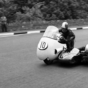 Pat Millard & Geoff Spence (Norton) 1961 Sidecar TT