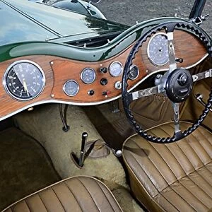 Jaguar SS100, 1938, Green, dark