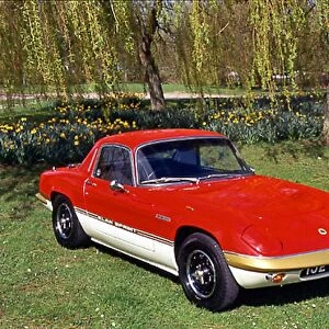 Lotus Elan Sprint, 1972, Red, white / gold